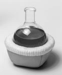 Mantle, Micro, Pear Shape Flask, Glas-Col�